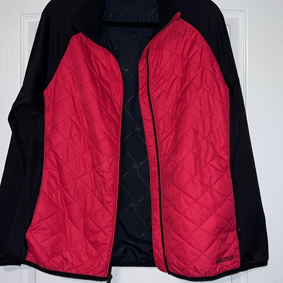 MARMOT zip quilt and fleece jacket - Picture 8 of 9